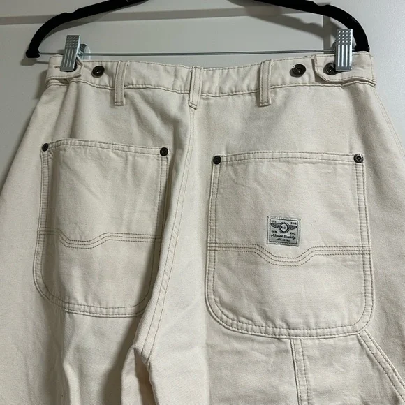 P&Co ALBION CARPENTER PANT - in Ecru Size UK14/US10 - Picture 14 of 16